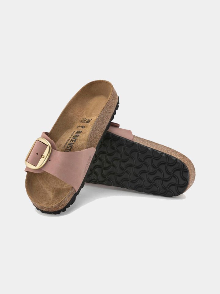 Birkenstock Madrid Big Buckle Nu Kadın Tek Bantlı Terlik