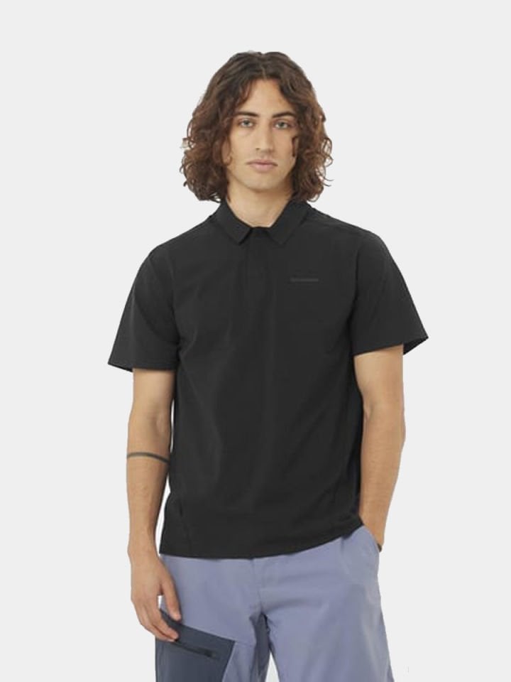 Salomon Trackline Polo Erkek Polo T-Shirt