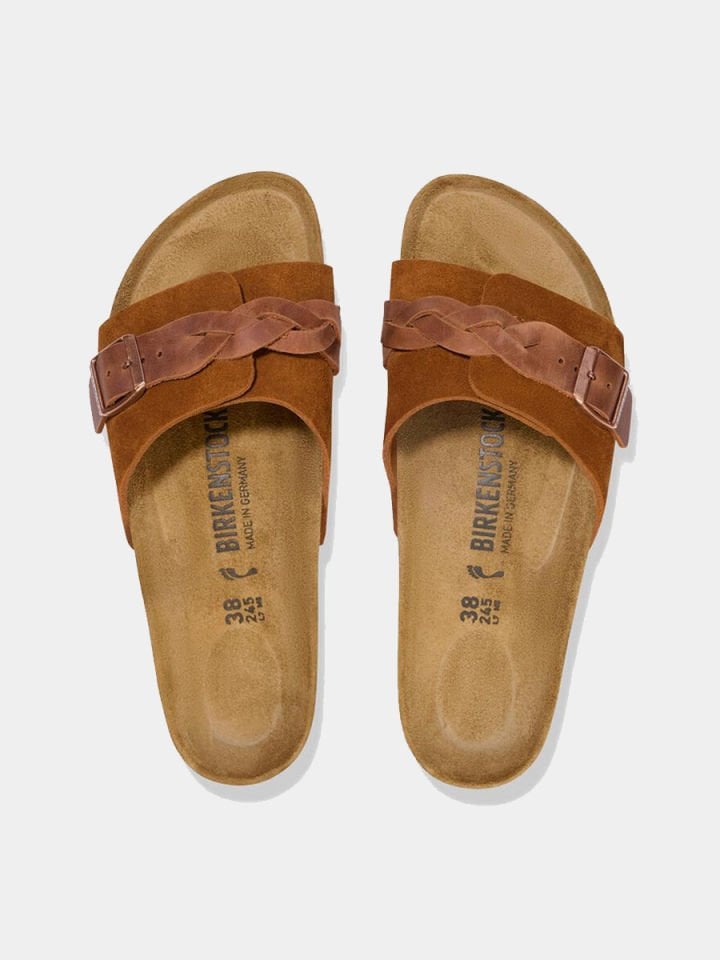 Birkenstock Oita Vl Leoi Braided Tek Bantlı Kadın Terlik