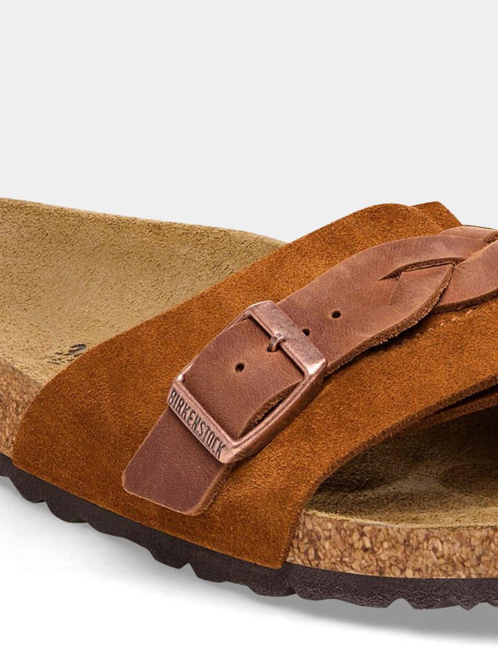 Birkenstock Oita Vl Leoi Braided Tek Bantlı Kadın Terlik
