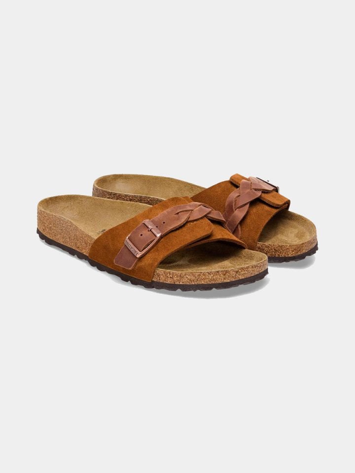Birkenstock Oita Vl Leoi Braided Tek Bantlı Kadın Terlik