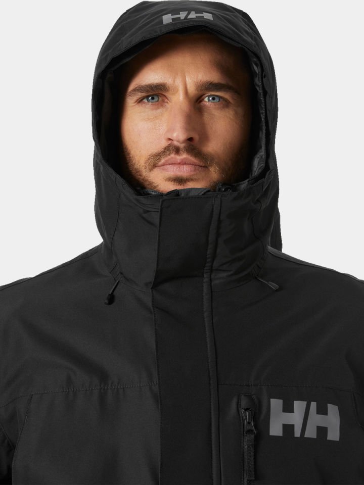 HELLY HANSEN ERKEK MONT HELLY HANSEN RIGGING COAT PALTO BLACK - L