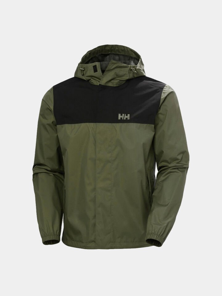 HELLY HANSEN Vancouver Erkek Yağmurluk Utility Green - XL