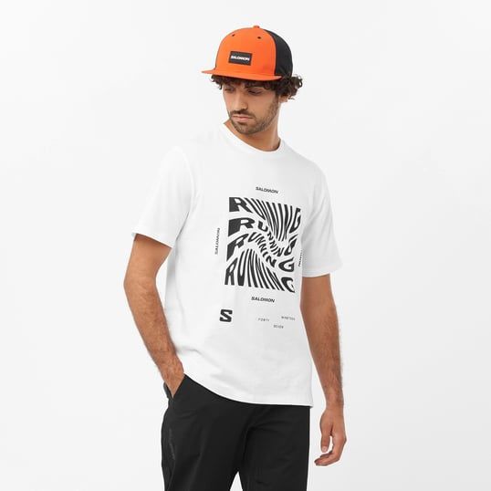 SALOMON Running Graphic SS Tee Erkek Kısa Kollu T-Shirt