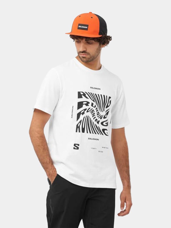 SALOMON Running Graphic SS Tee Erkek Kısa Kollu T-Shirt