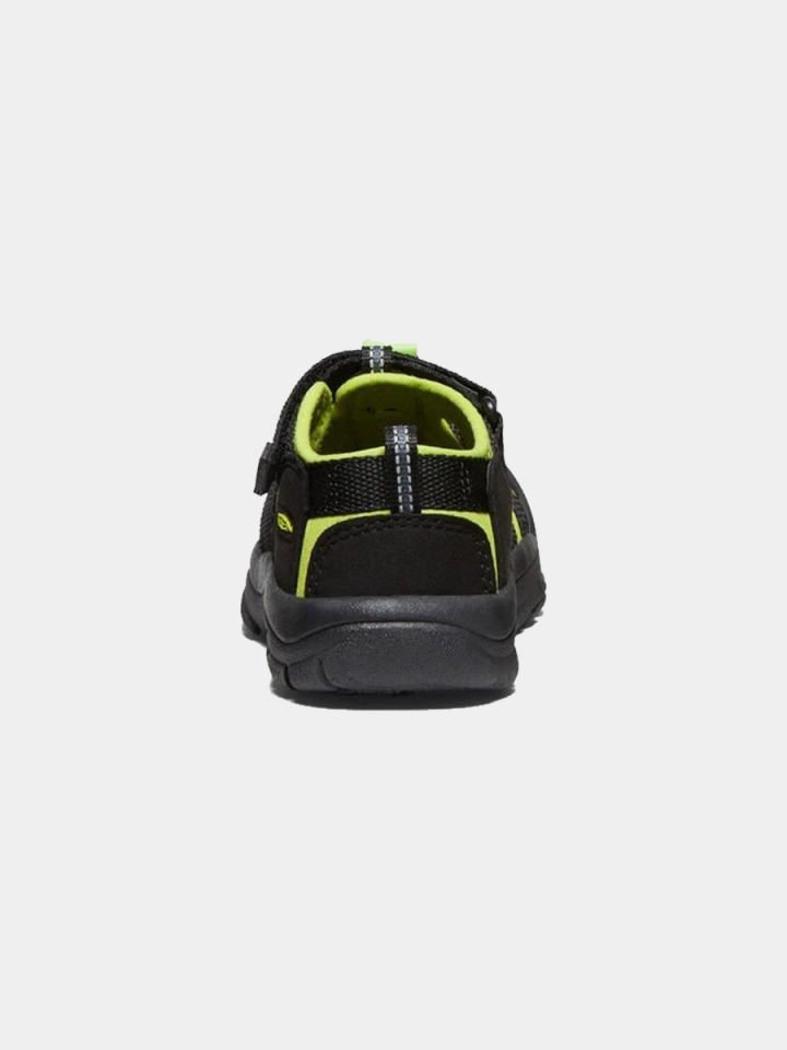 Keen Newport H2 Çocuk Sandalet BLACK/LIME GREEN - 25/26