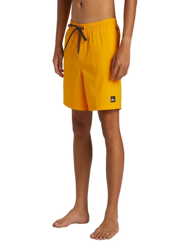 QUIKSILVER ERKEK VOLLEY SHORT SURFSILK SOLID VOLLEY 16 RADIANT YELLOW - S