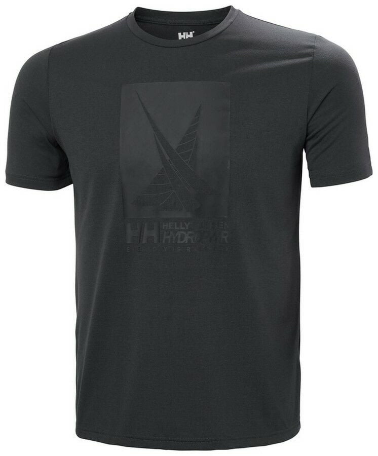 HELLY HANSEN ERKEK T-Shirt / Polo T-Shirt HELLY HANSEN HP RACE GRAPHIC T-SHIRT ebony - XL