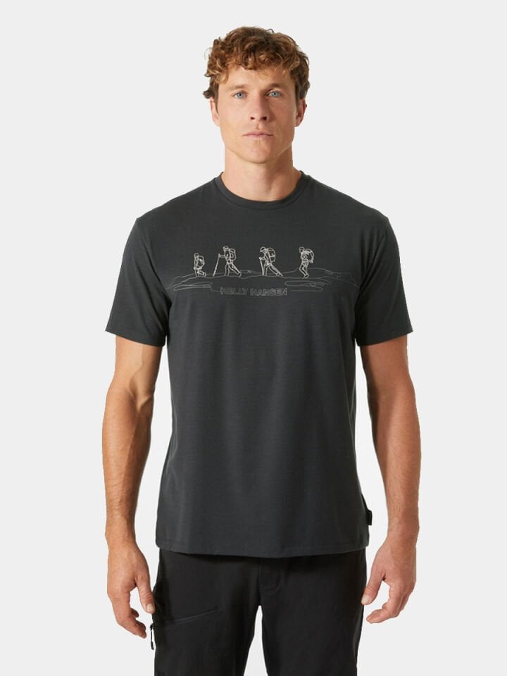 Helly Hansen Skog Recyled Graphic Erkek T-Shirt
