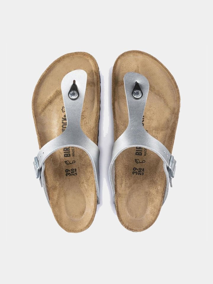 BIRKENSTOCK KADIN PARMAK ARASI GIZEH BF SILVER - 35