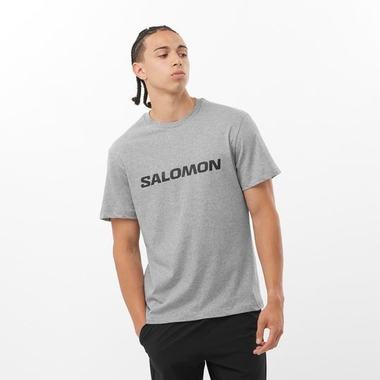 SALOMON Sal Logo Performance SS Tee Erkek Kısa Kollu T-Shirt