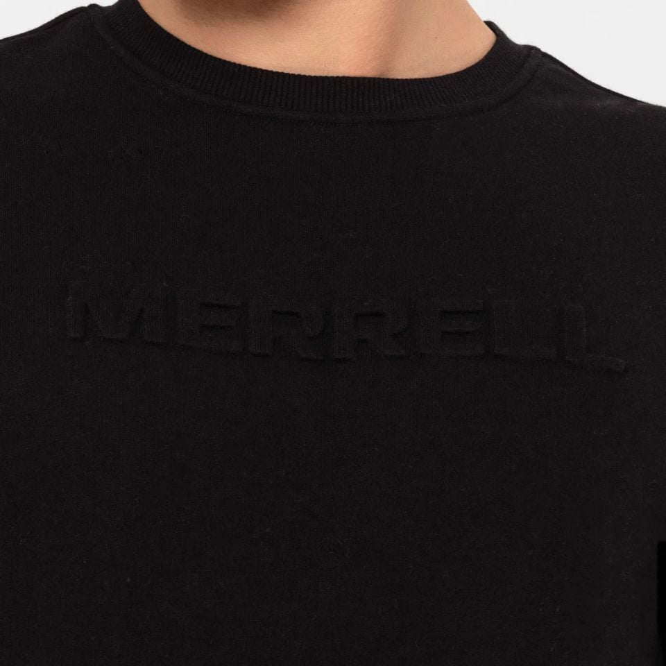 MERRELL ERKEK SWEATSHIRT SIMPLE BLACK - XL