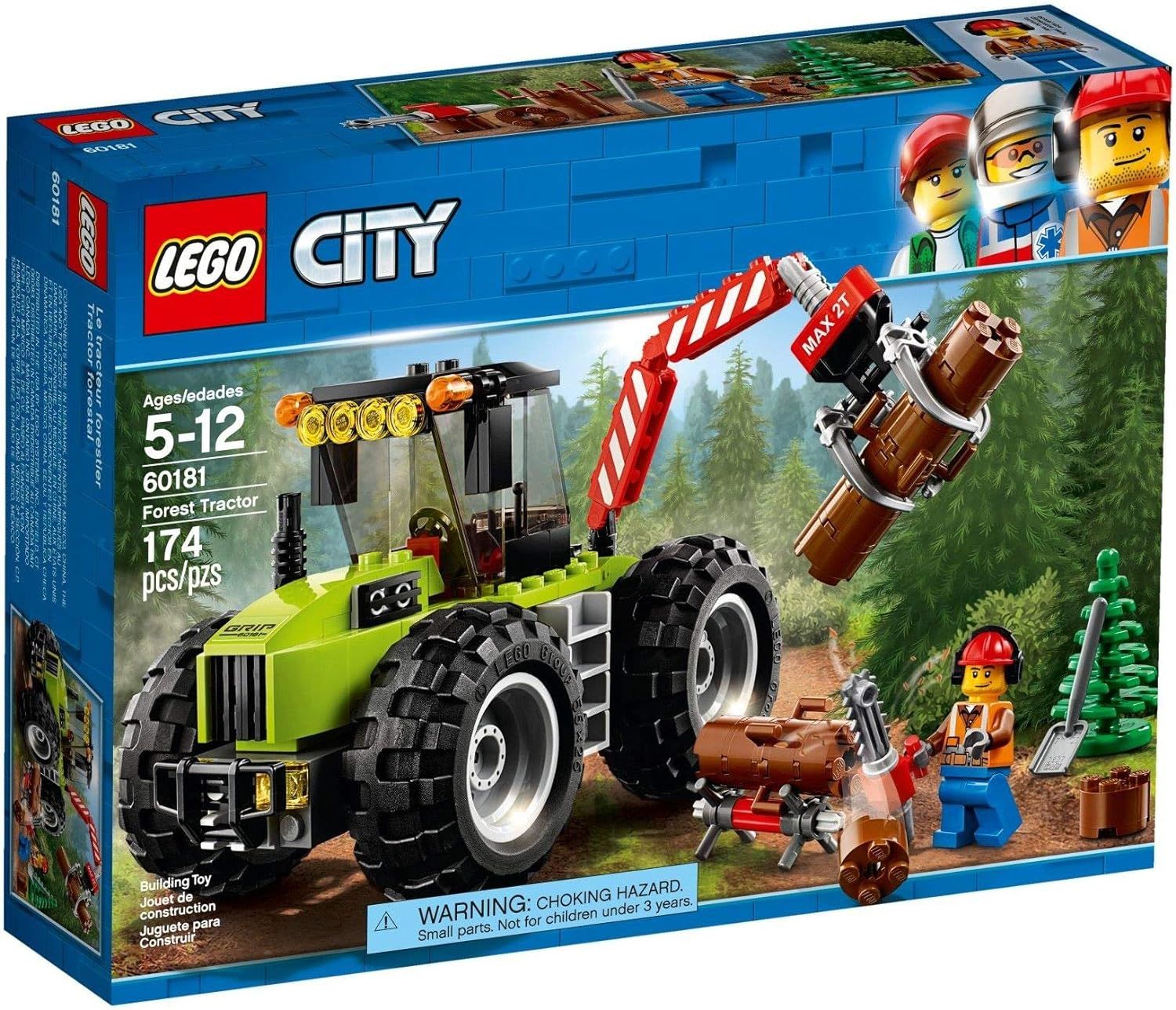 LEGO City Orman Traktörü (60181)