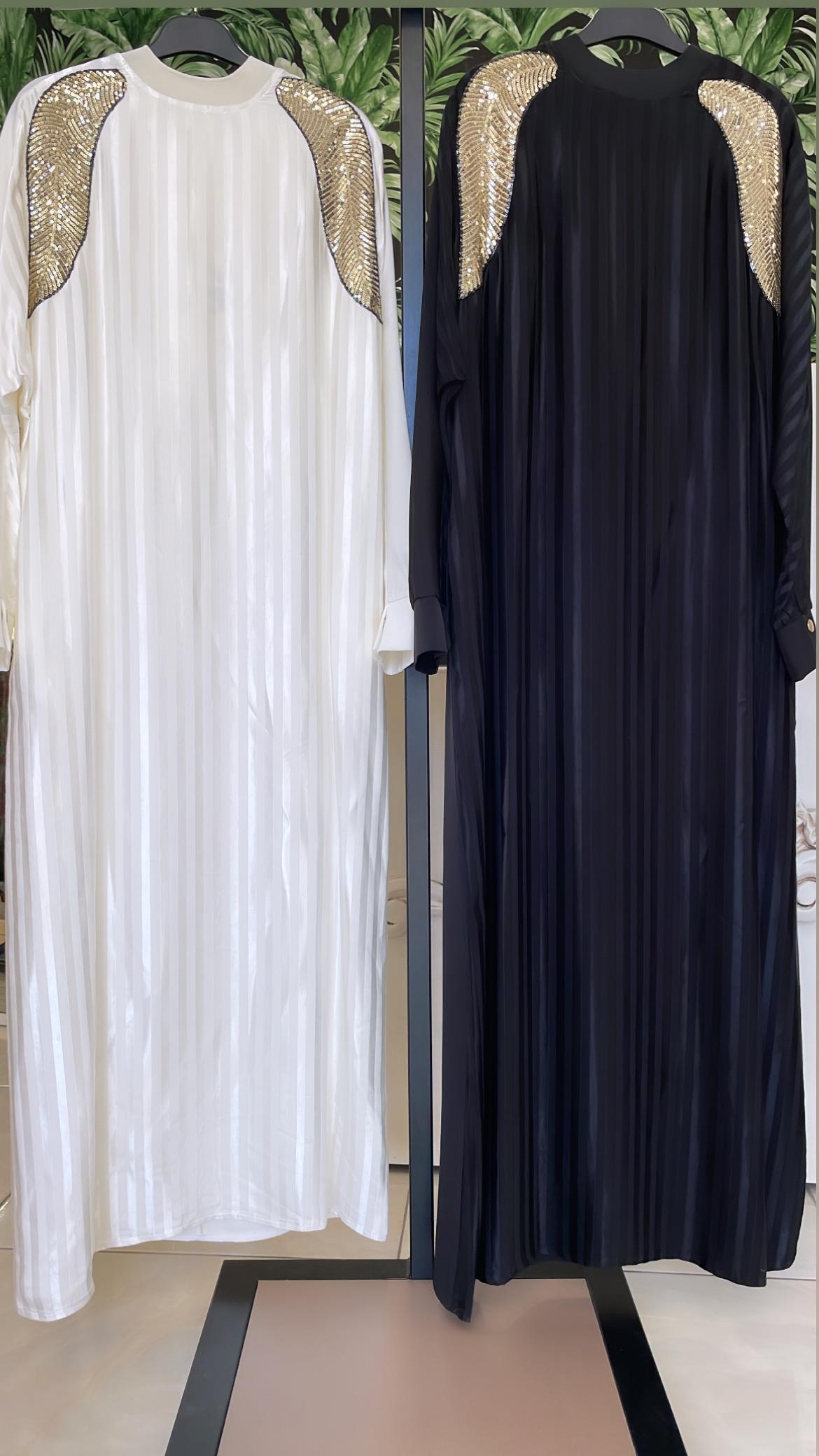 Tığ Triko Omuzları İşleme Detaylı Elbise ELB1805