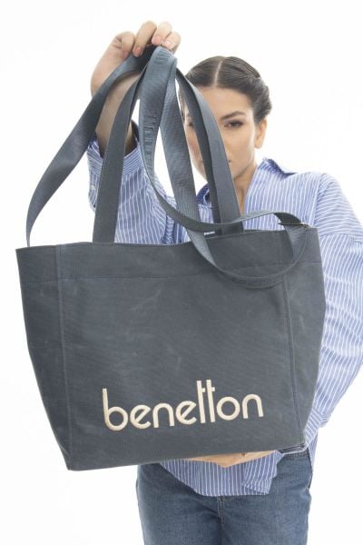 Benetton Kanvas Kol Çantası BNT1163