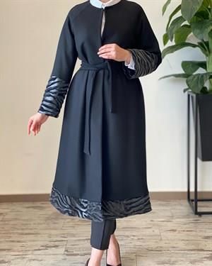 Tdee Etek Kol Ucu Garnili Kaftan (96023)