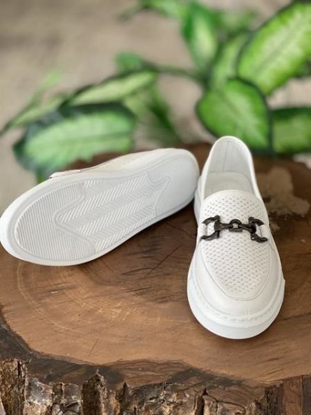 Pierre Cardin Günlük Rahat Tokalı Kadın Beyaz Ayakkabı PC52322