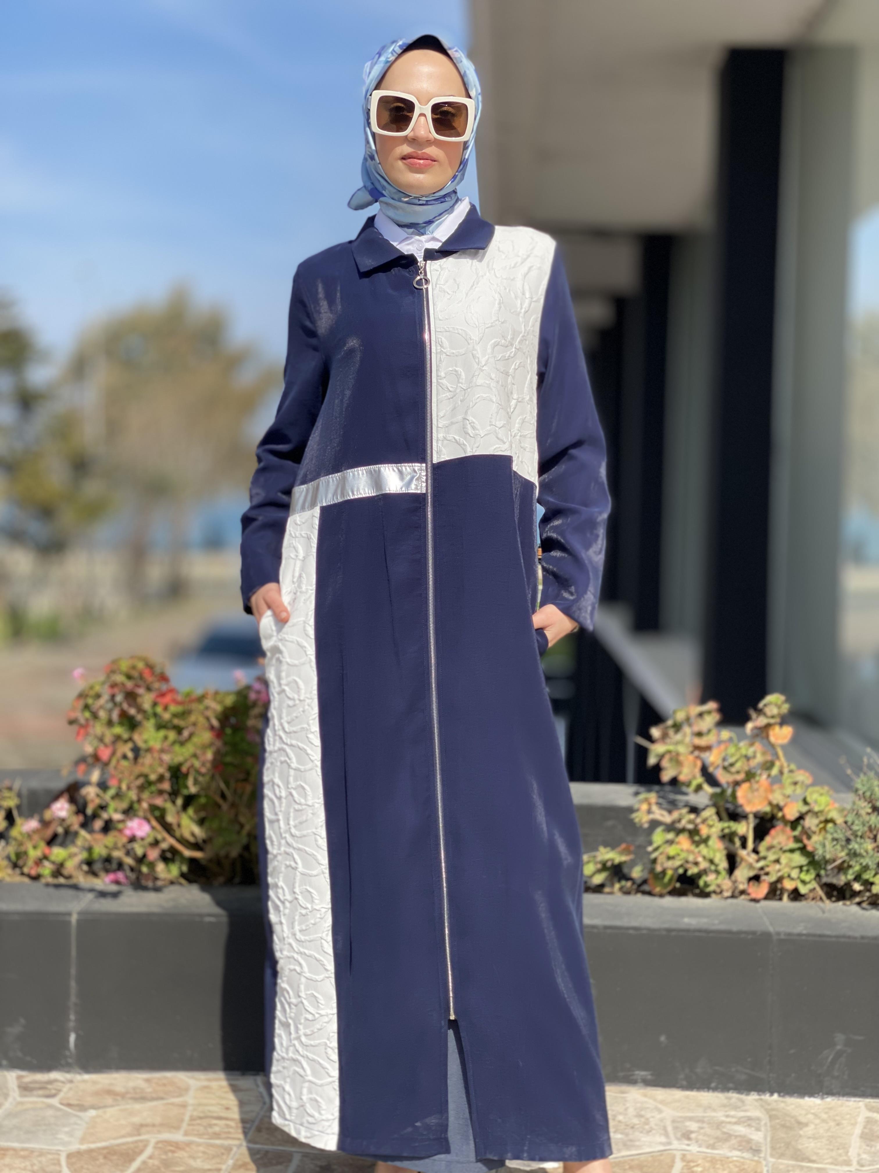 Almarwah Tencel Fermuarlı Kap 404845