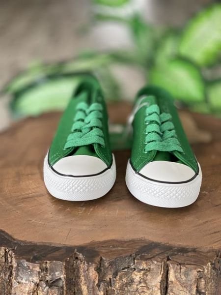 Benetton Konvers Kadın Spor Ayakkabı Yeşil BN30196