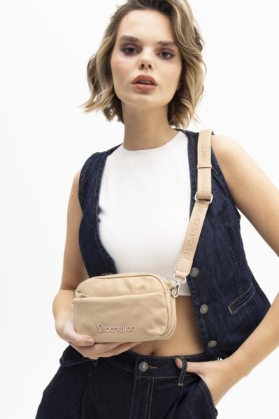Benetton Fermuarlı Küçük Çapraz Çanta BNT1205