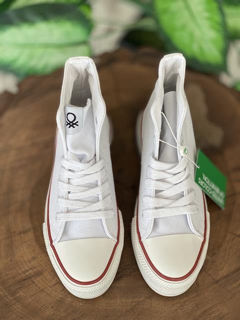 Benetton Yüksek Tabanlı Converse Ayakkabı 30939