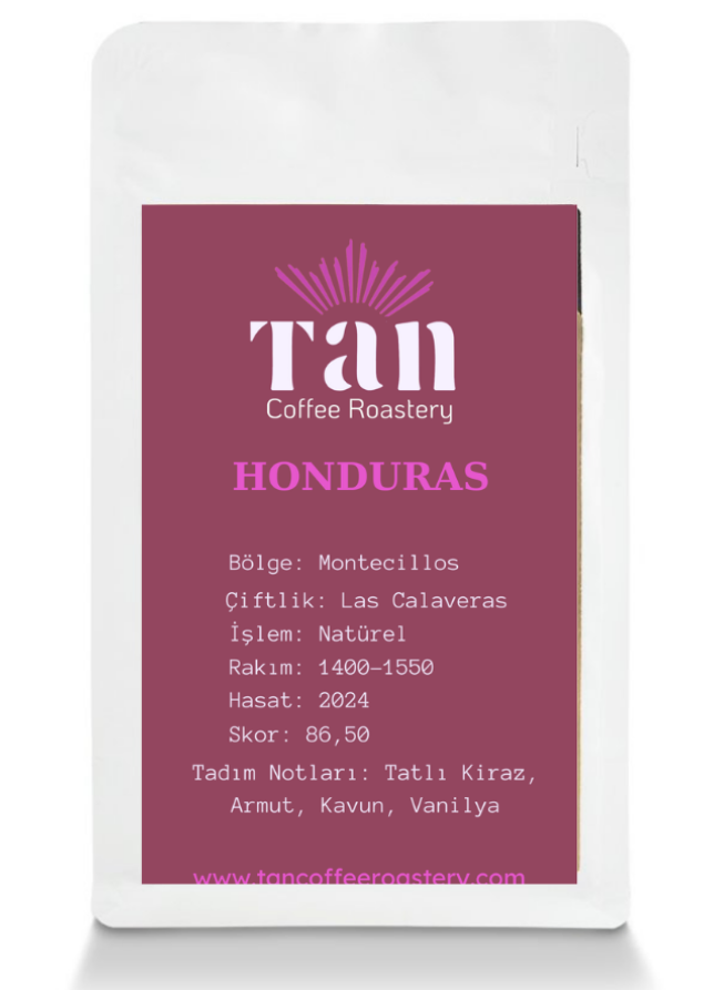 TAN COFFEE ROASTERY HONDURAS ( ÇEKİRDEK )