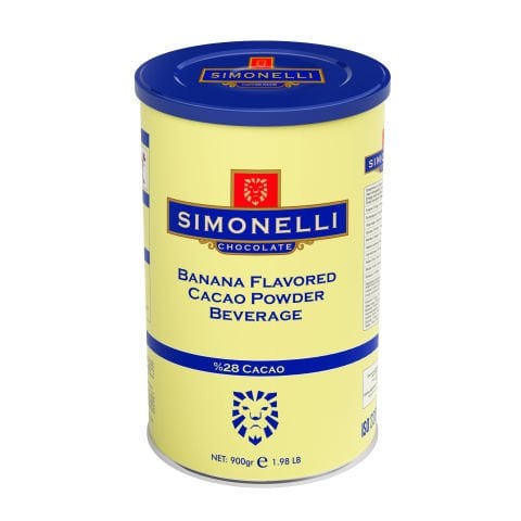 Simonelli - Sıcak Çikolata - Muz Aromalı 900 gr