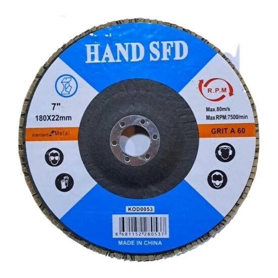 Hand Sfd 180x22 MM Disk Zımpara