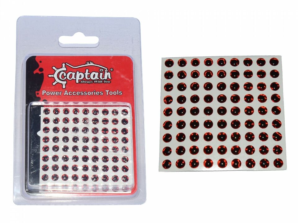 Captain 7631 Göz 5mm Silikon Damla Göz 81i Paket