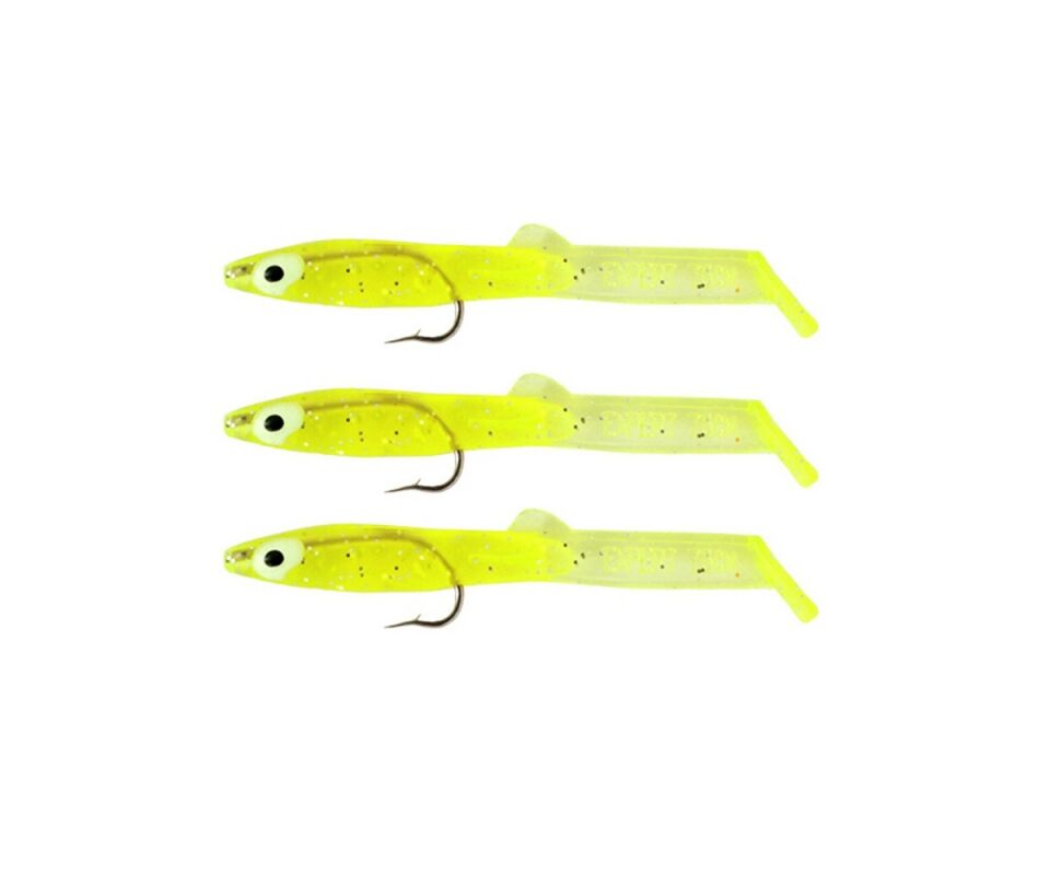 Captain 3526 Eel Fish 5cm Silikon Zargana Suni Yem 3lü Paket