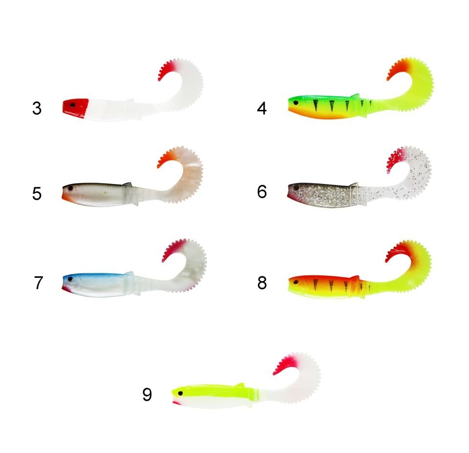 Captain 3571 Taifun Soft 10cm Levrek Silikonu 5li Paket Suni Yem