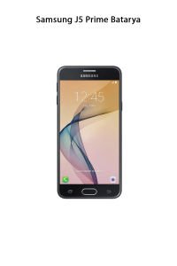 Samsung Galaxy J5 Prime Telefonlarla Uyumlu Batarya 2400 mAh