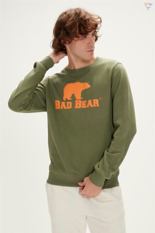 BAD BEAR ERKEK LOGO CREWNECK 22.02.12.007