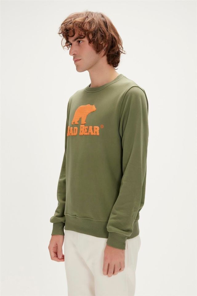 BAD BEAR ERKEK LOGO CREWNECK 22.02.12.007