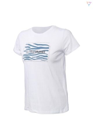 HUMMEL KADIN KISA KOL T-SHIRT FLOS T-SHIRT S/S 911504