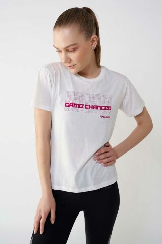 HUMMEL KADIN KISA KOL T-SHIRT KASANDRA T-SHIRT S/S 911421