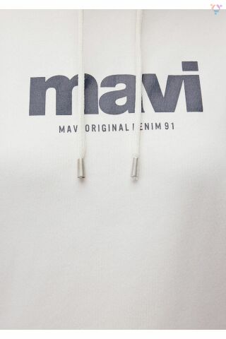 MAVİ KADIN MAVİ SWEATSHIRT Kırık Beyaz 168334-81964