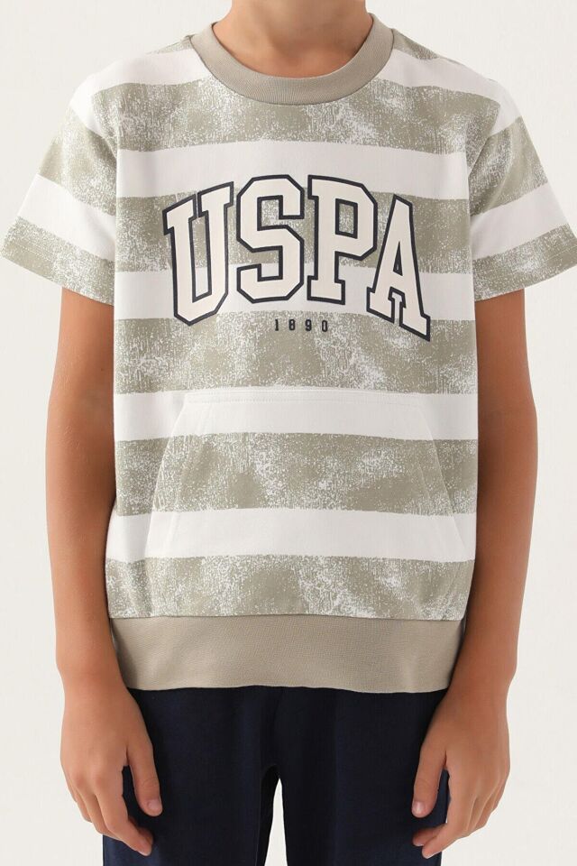 U.S. POLO ASSN KİDS ERKEKÇOCUK BERMUDA TAKIM US1701-4
