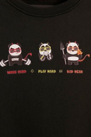 BAD BEAR ÇOCUK PLAY HARD CREWNECK JR 23.06.12.003