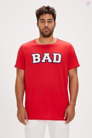 BAD BEAR ERKEK FELT T-SHIRT 24.01.07.036