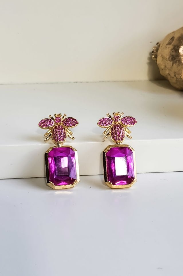 Arı küpe Pembe