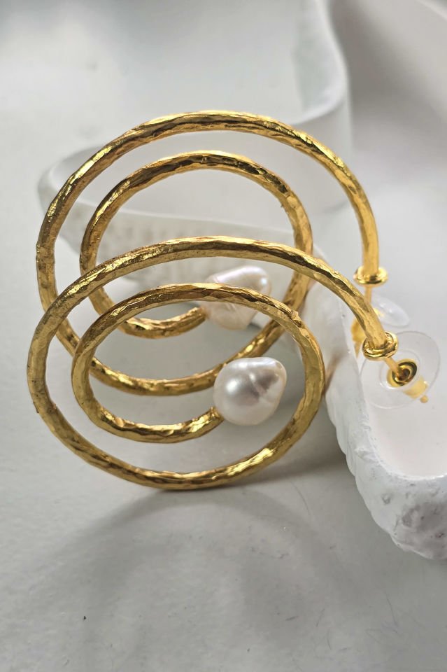 Pearl Cycle Küpe