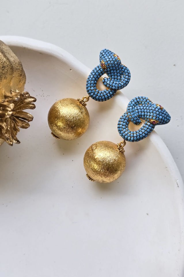 The Power of Blue Küpe