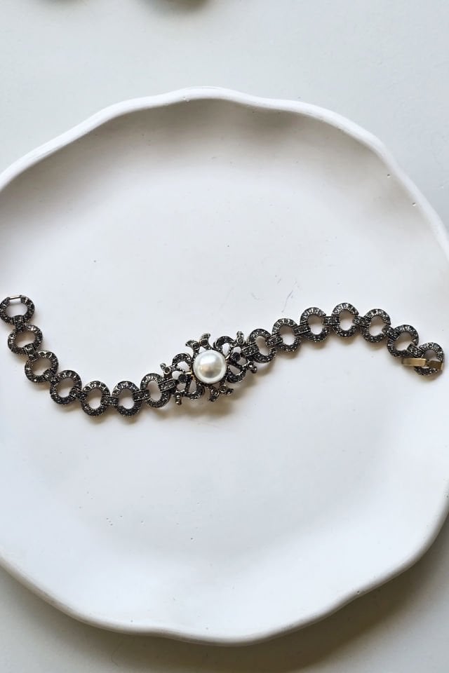 Bronz İncili Bileklik