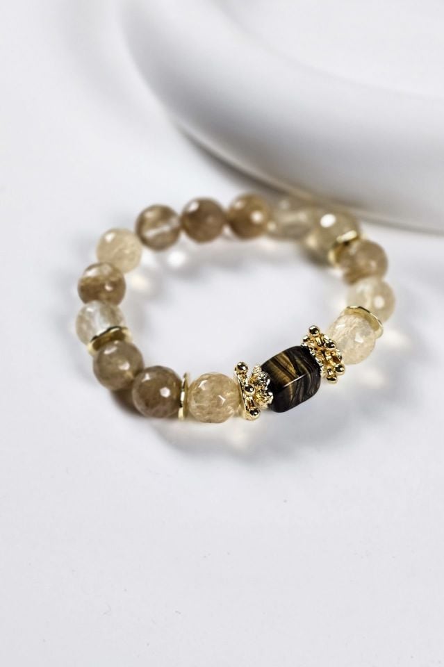 Sitrin Bileklik (3.Çakra/Solar Pleksus Çakra Taşı)