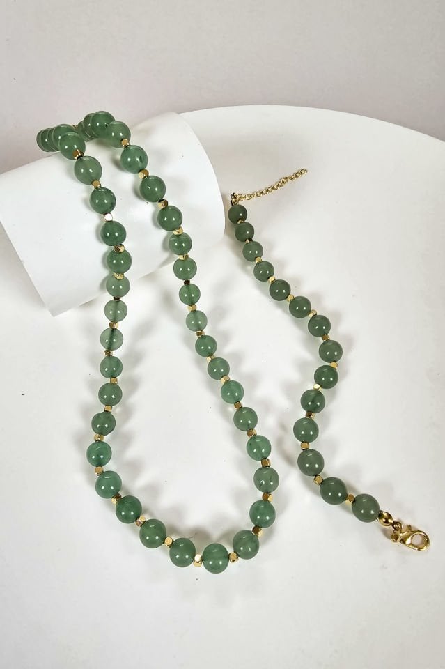 Aventurin Kolye Bileklik Set