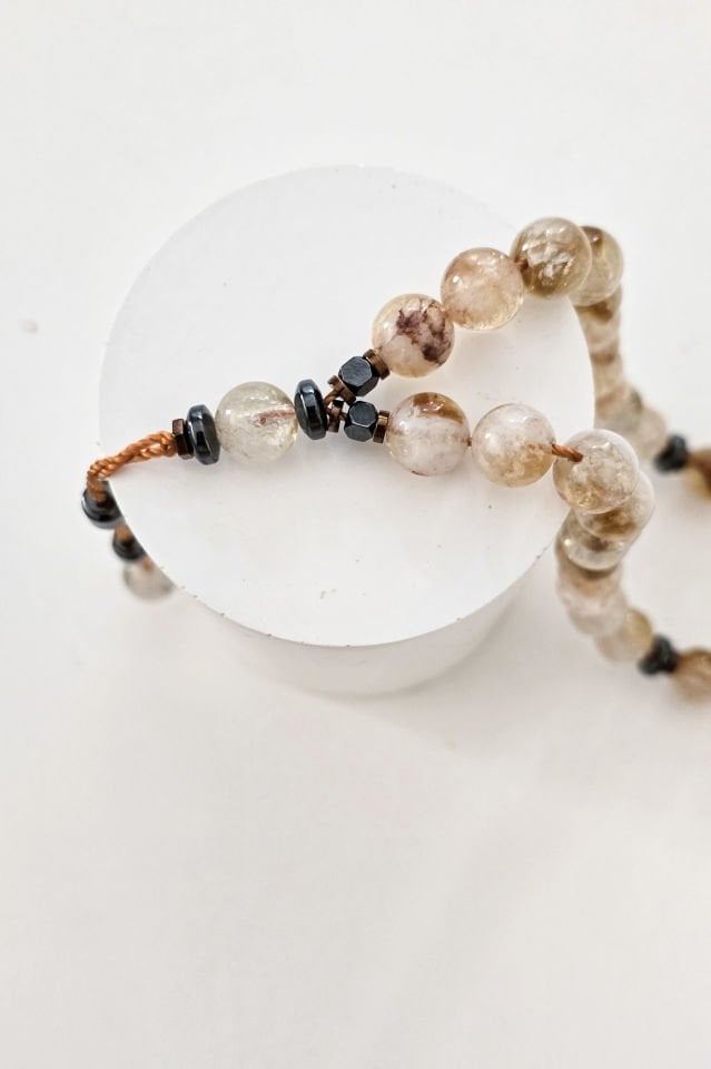 Sitrin Doğal Taş Tespih (3. Çakra / Solar Pleksus)