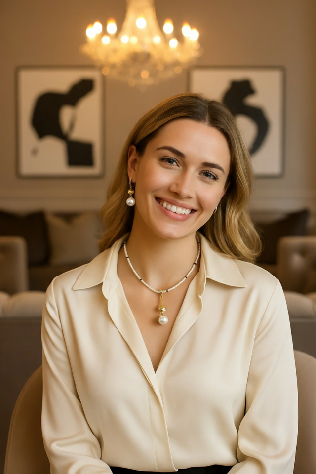 Pure Pearl Kolye Küpe Set