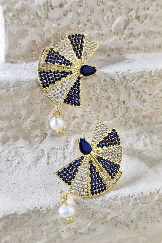 Kraliyet Işıltısı Küpe