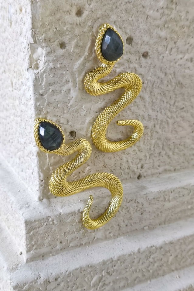 Marana Labradorit Küpe